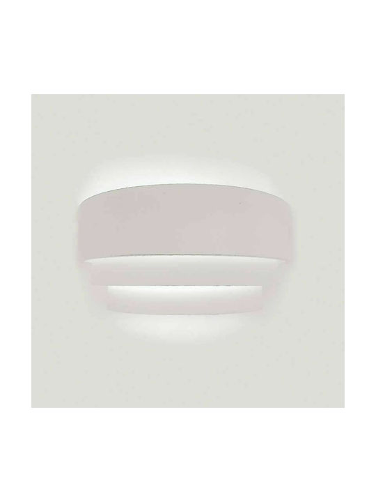 Inlight Modern Lamp Wall with Socket E14 White 29cm