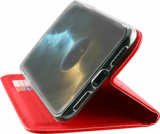 Volte-Tel Pocket Magnet Book Synthetic Leather Red (Huawei Mate 20 Lite)