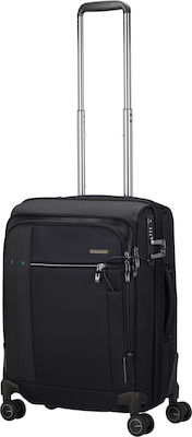 Samsonite Spectrolite 3.0 TRVL Kabinenreisekoffer Stoff Schwarz mit 4 Räder Höhe 55cm