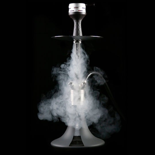 Steamulation Ναργιλές Pro X ΙΙ Τετραπλός White Matt 52cm