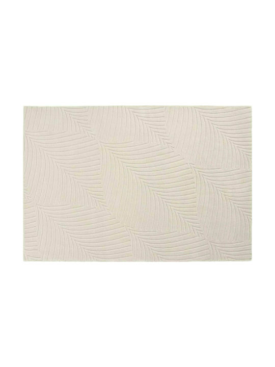 Wedgwood BC291708 Lucrat manual Covor Rectangular Lână Ivory Folia Frunze Piatră