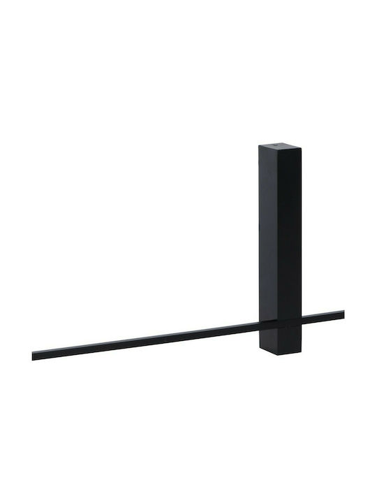 Lucide Lightning Segin Modern Lamp Wall with Integrated LED and Warm White Light Black 90cm