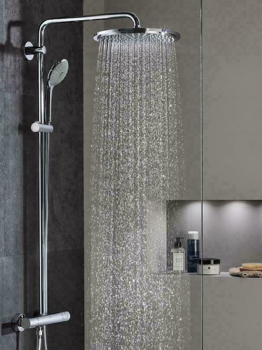 Grohe Euphoria XXL 310 Duschsäule mit Armatur 113.2cm Silber