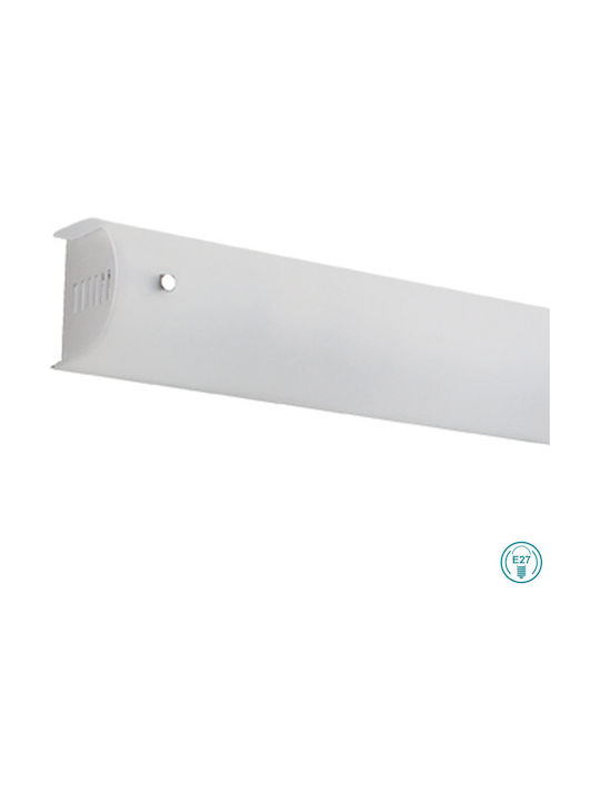 Viokef Taylor Modern Lamp Wall with Socket E27 White 50x7x9cm