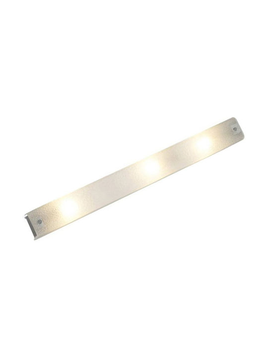 Aca Modern Lamp Wall with Socket E14 White 60x7x6.3cm
