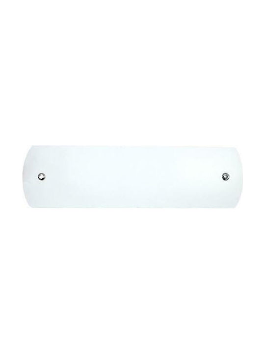 Aca Modern Lamp Wall with Socket E14 White 34x11x9cm