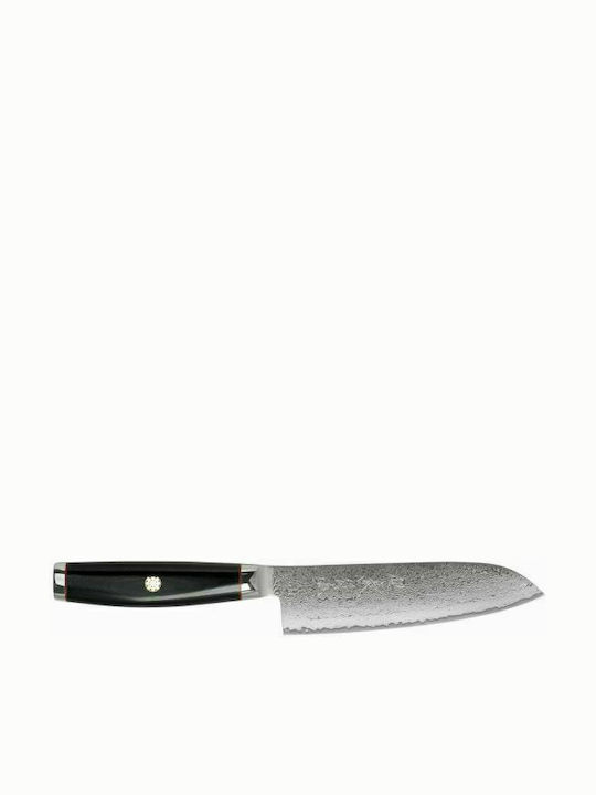 Yaxell Super Gou Santoku Knife of Damascus Steel 16.5cm 37201