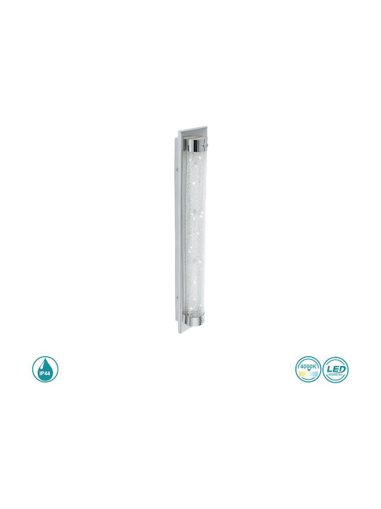 Eglo Tolorico Modern Lamp Bathroom with Integrated LED and Natural White Light 57x7.5x7.5cm