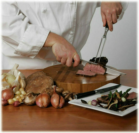 Kai Shun Cuțit De Carne Din Oțel Damasc 20cm