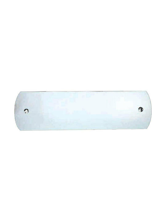 Aca Modern Lamp Bathroom with Socket E14 White 24x11x9cm