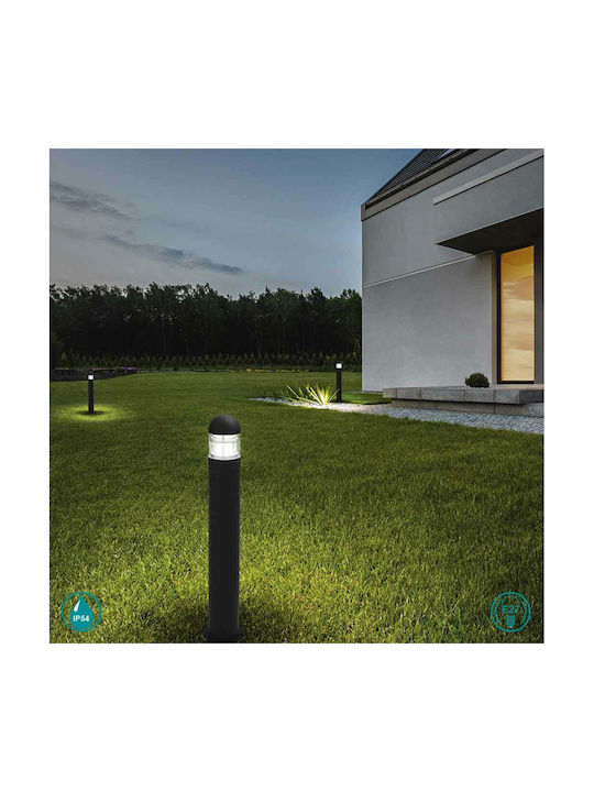 Gea Luce Hab Outdoor Floor Lamp Small Post IP54 Black