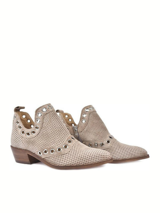 Suede Women's Cowboy Boots Pouro