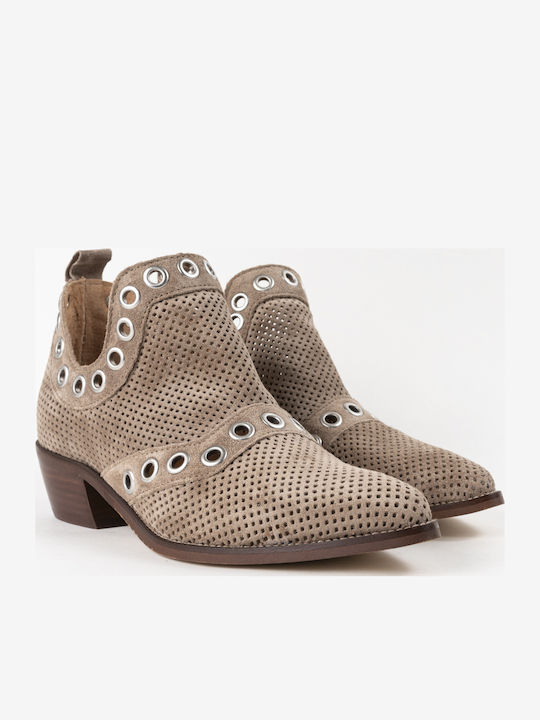 Suede Women's Cowboy Boots Pouro