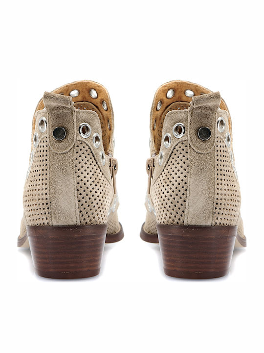 Suede Women's Cowboy Boots Pouro