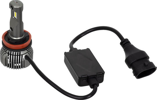 GloboStar Lamps Car H11 Canbus LED 6000K Cold White 9-32V 100W 2pcs