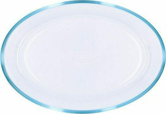 Pyrex Classic Vidrio Oval Vas de Gătit Rezistent la Căldură Sticlă 26x18cm 1buc