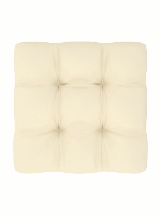 Zweisitziges Sofa Außenbereich aus Paletten mit Kissen 140x70x67cm
