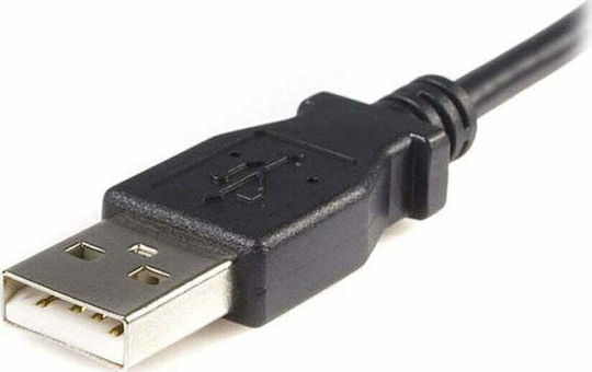 StarTech Regular USB 2.0 to micro USB Cable Μαύρο 3m (UUSBHAUB3M)