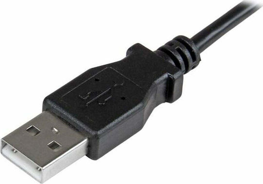 StarTech Regular USB 2.0 to micro USB Cable Μαύρο 1m (USBAUB1MRA)