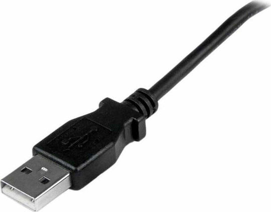 StarTech Regular USB 2.0 to micro USB Cable Μαύρο 1m (USBAUB1MU)