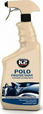 K2 Flüssig Polieren für Kunststoffe im Innenbereich - Armaturenbrett Polo Protectant 770ml K417BL
