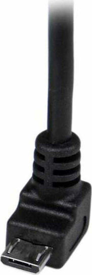 StarTech Regular USB 2.0 to micro USB Cable Μαύρο 2m (USBAUB2MD)