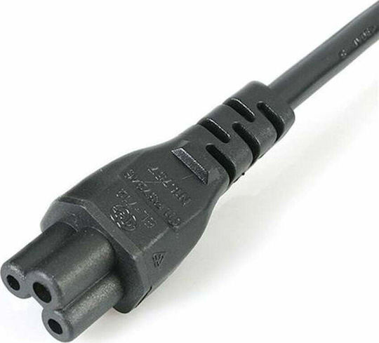 StarTech - IEC C5 Cable 2m Μαύρο PXTNB3SUK2M