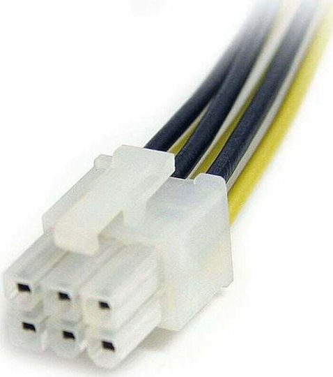 StarTech 6-Pin PCIe - 6-Pin PCIe Cable 0.1m Πολύχρωμο PCIEXSPLIT6