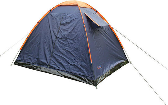 Escape Trail II Summer Camping Tent Igloo Blue for 2 People 205x150x110cm