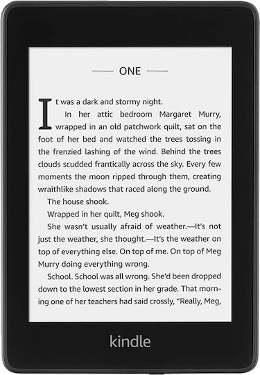 Amazon Kindle Paperwhite (with ads) με Οθόνη Αφής 6" (8GB) Μαύρο