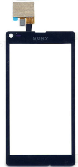 Mobile Phone Touch Panel Xperia L S36h Black Grade for (Black)