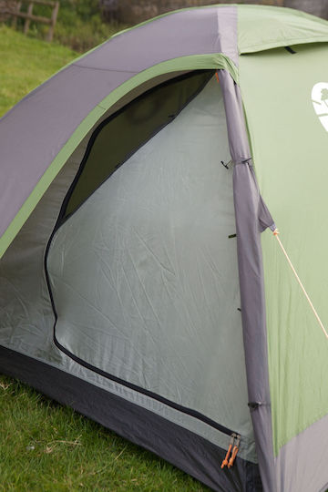 Coleman Darwin 2 Camping Tent Igloo Mountaineering Khaki with Double Cloth 4 Seasons for 2 People Waterproof 3000mm 255x145x105cm