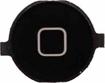 Home Button Black for iPhone 4