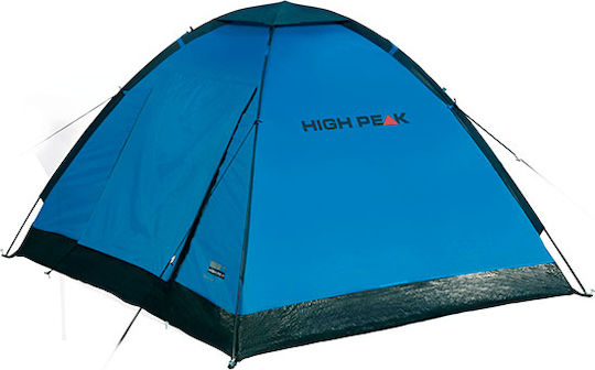 High Peak Beaver 3 Καλοκαιρινή Σκηνή Camping Igloo Μπλε για 3 Άτομα 200x180x120εκ.