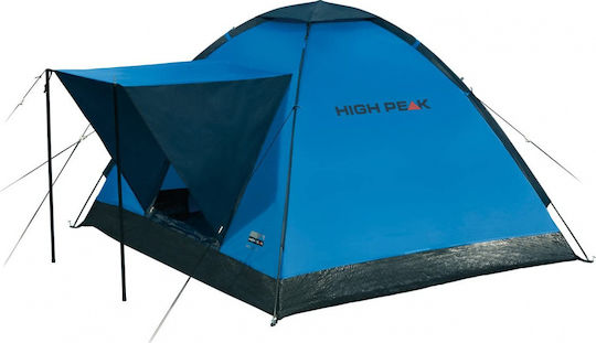 High Peak Beaver 3 Καλοκαιρινή Σκηνή Camping Igloo Μπλε για 3 Άτομα 200x180x120εκ.