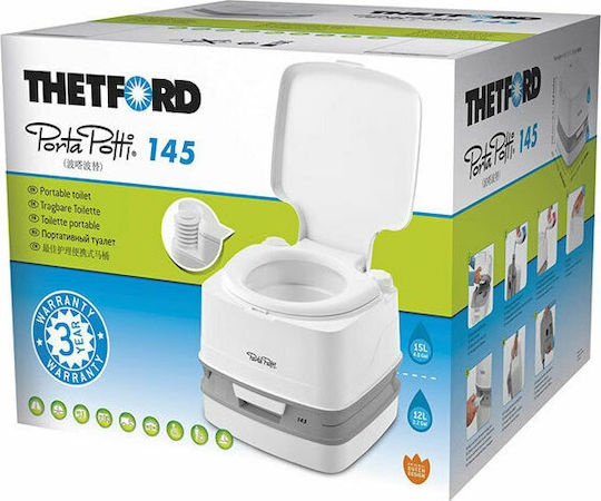 Thetford Chemical Toilet Porta Potti Qube 145 12lt