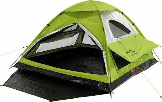 Panda Junior Breeze 3.1 Summer Camping Tent Igloo Green for 3 People 205x205x130cm