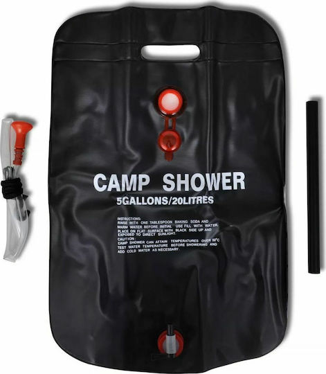 Ηλιακή Ντουζιέρα για Camping 2 Τμχ.