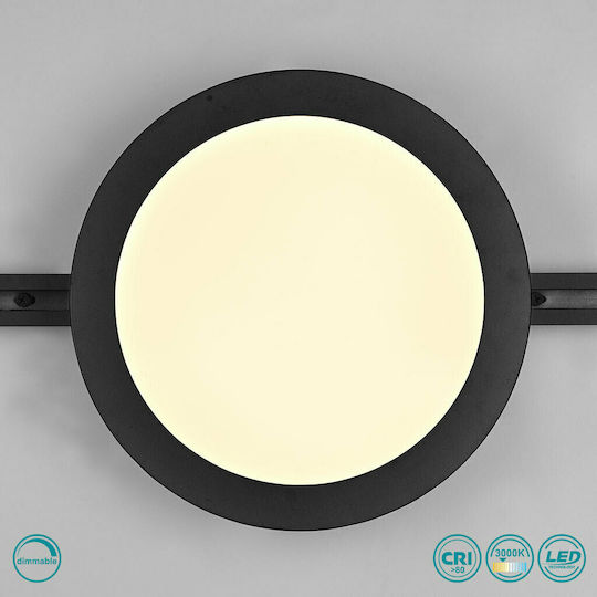 Trio Lighting Rund Draußen LED Panel 14.5W mit Warmes Weiß Licht 3000K