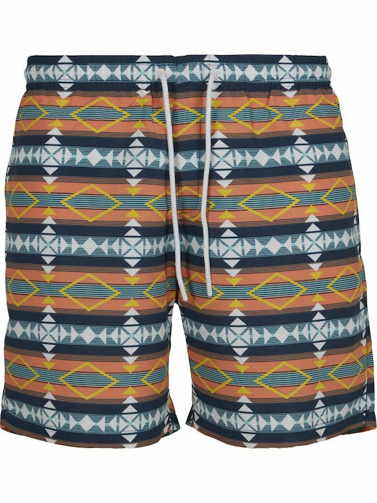 Men's Swimwear Multicolour Bermuda with Prints
