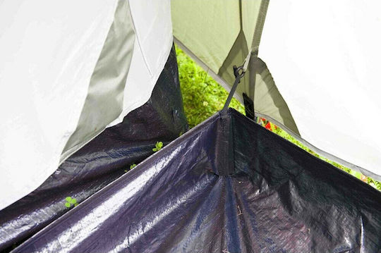 Coleman Σκηνή Camping Τούνελ Πράσινη με Διπλό Πανί 4 Εποχών για 6 Άτομα 640x230x205εκ.
