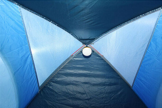 High Peak Monodome XL Camping Tent Igloo Blue 3 Seasons for 4 People 240x210x130cm