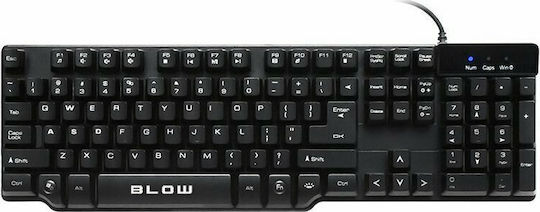 Blow Cerberus Gaming Tastatur mit Beleuchtete Tasten (Englisch US)