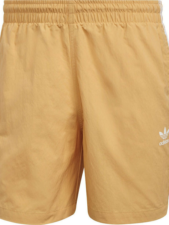 Originals Adicolor 3-Stripes Men's Swimwear Shorts Hazy Orange