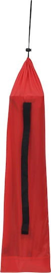 Folding Guest Bed Campaign Single Red 180x60x19cm