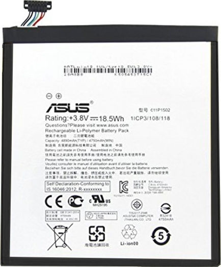 Asus C11P1502 Baterie 4890mAh pentru Zenpad 10 Z300C