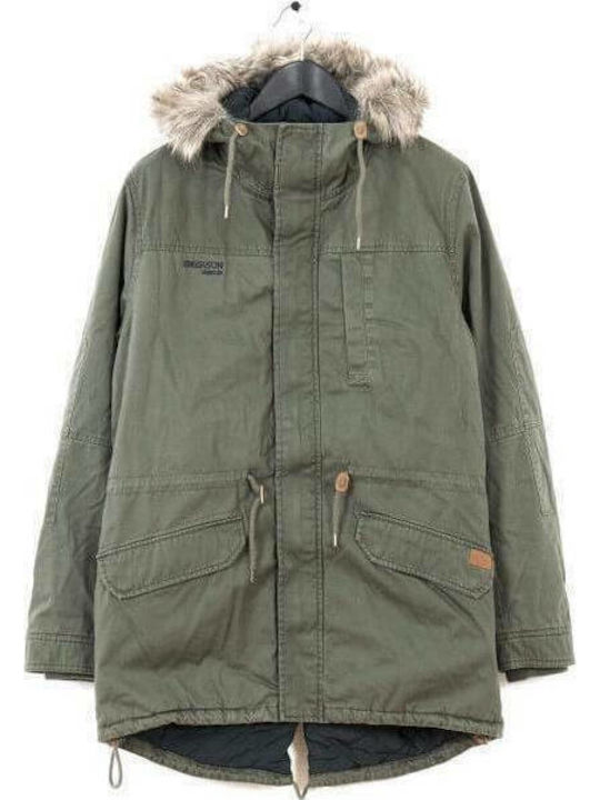 -CT Winter Jacket Parka Olive