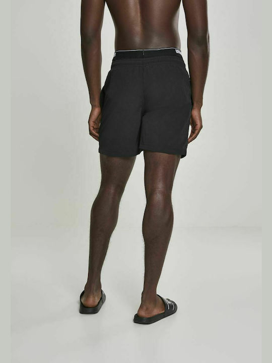 Urban Classics TB2683 Herren Badehose Schwarz Monochrom