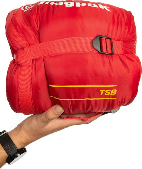 Snugpak Sleeping Bag Μονό 3 Εποχών Red