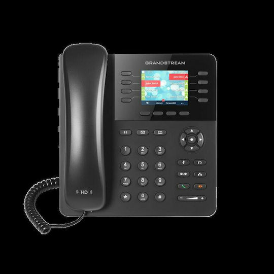 Grandstream GXP2135 Ενσύρματο Τηλέφωνο IP 8 γραμμών Μαύρο